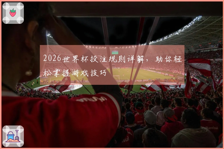 2026世界杯投注规则详解，助你轻松掌握游戏技巧